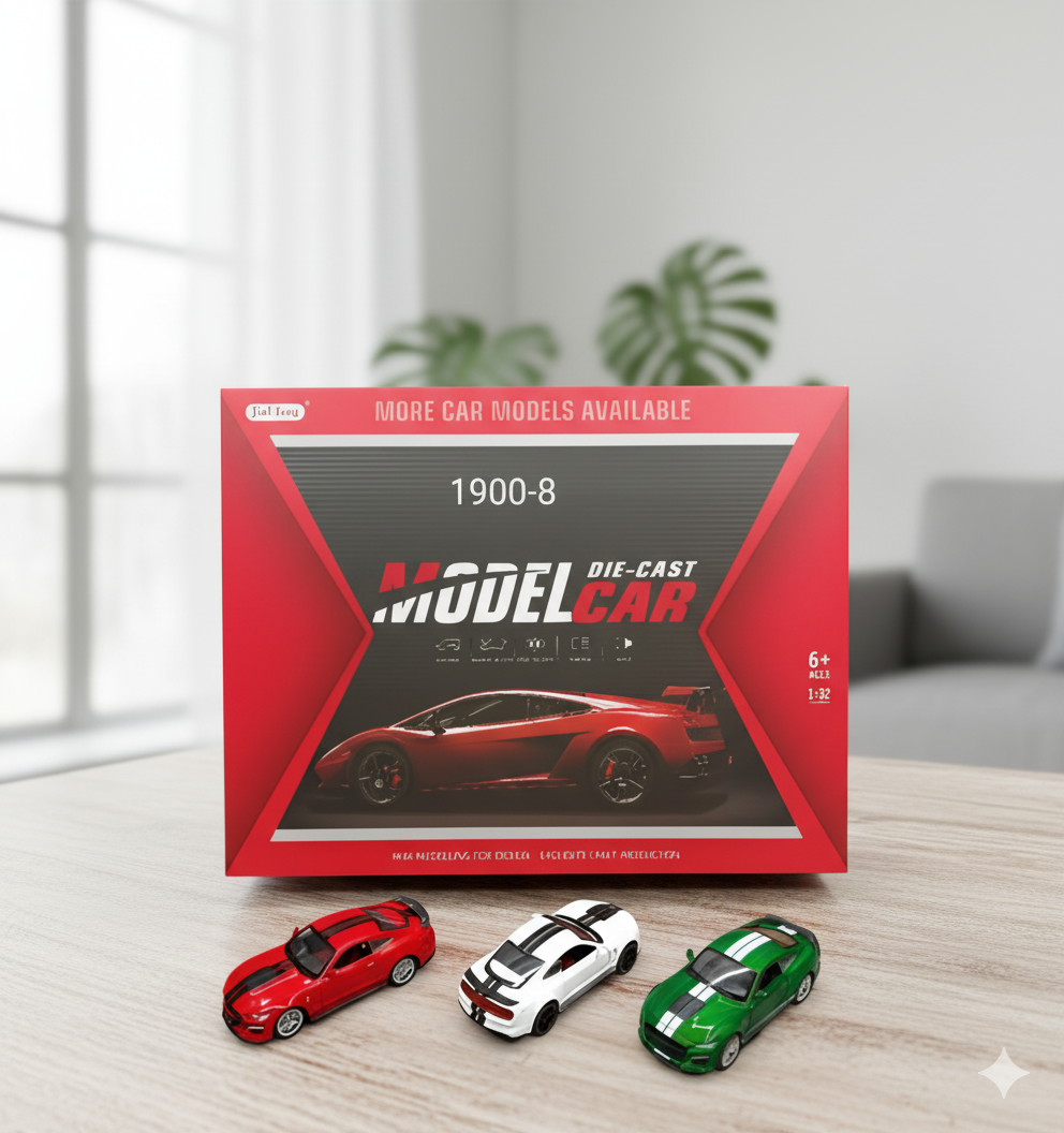 1900-8 Die-Cast Sports Car Model