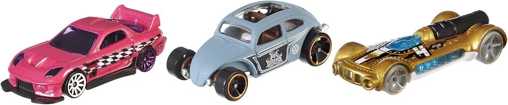 (Free Delivery) Hot Wheels Basic Car 3 Pack