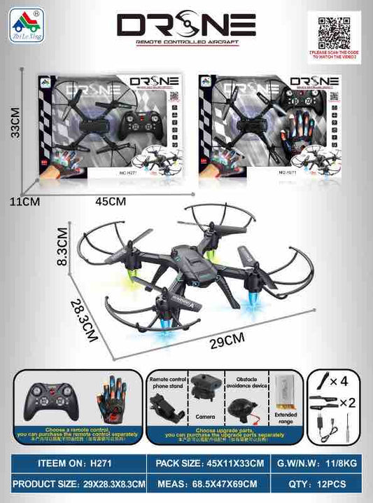 DRONE Aircraft with Gesture Control