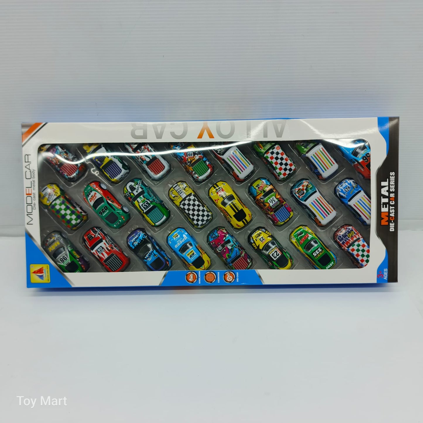 Metal Die-Cast Model Car Series - 20-Piece