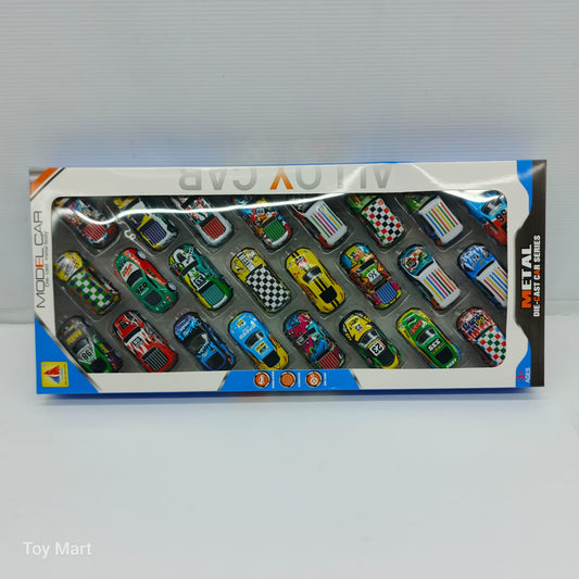 Metal Die-Cast Model Car Series - 20-Piece