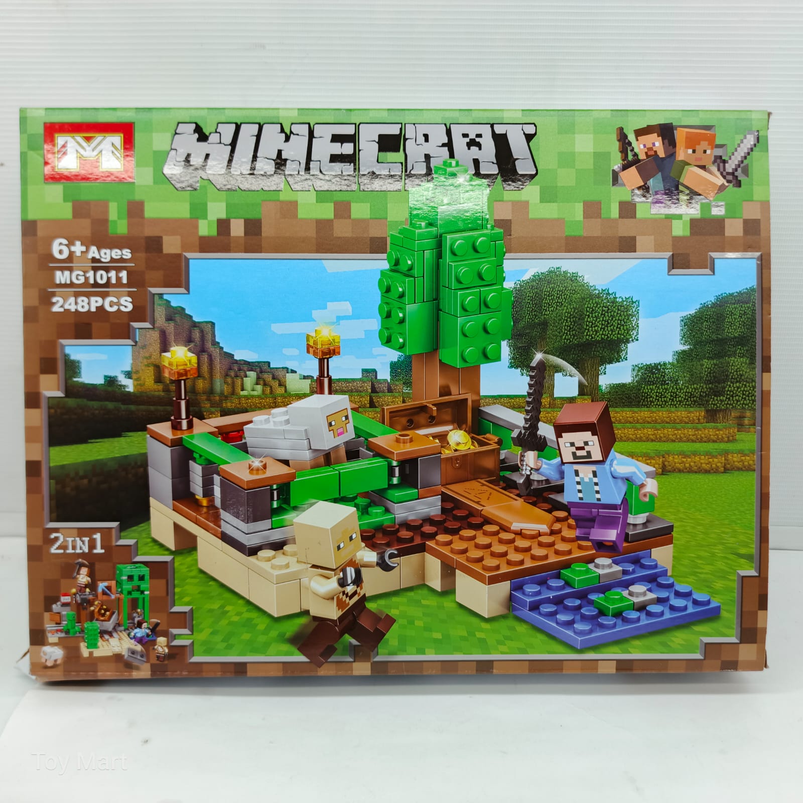 Minecraft 2-in-1 Building Blocks Set