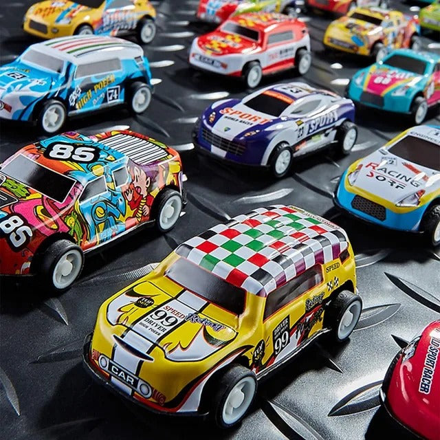 Metal Die-Cast Model Car Series - 20-Piece
