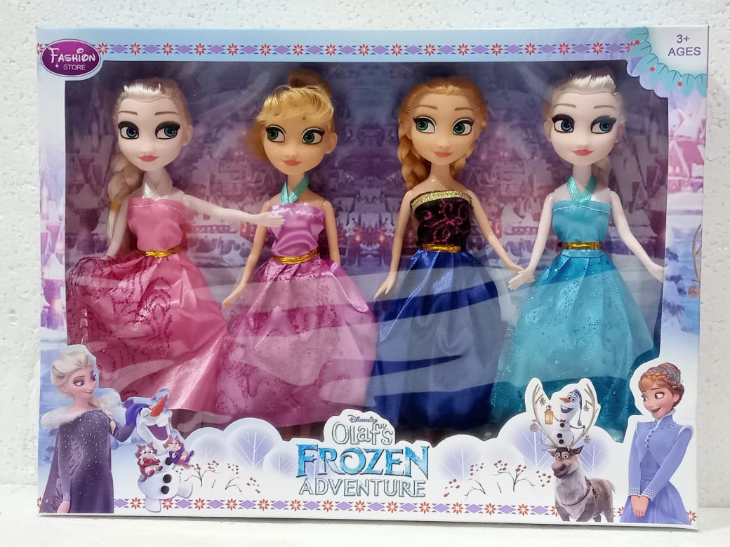 Frozen Adventure Doll Set - Elsa, Anna, and Friends