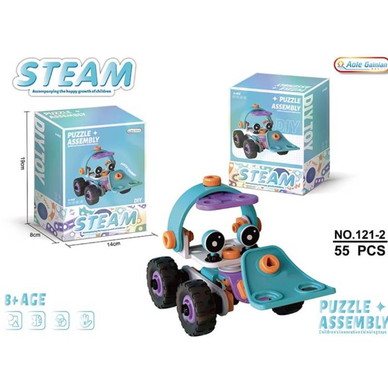 Diy Soft Building blocks Car