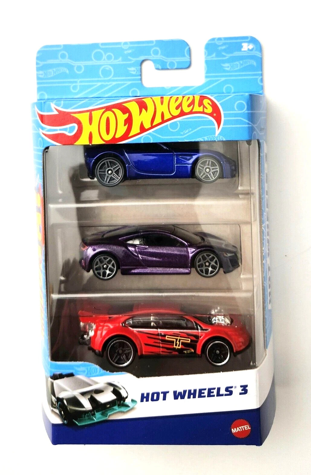 (Free Delivery) Hot Wheels Basic Car 3 Pack