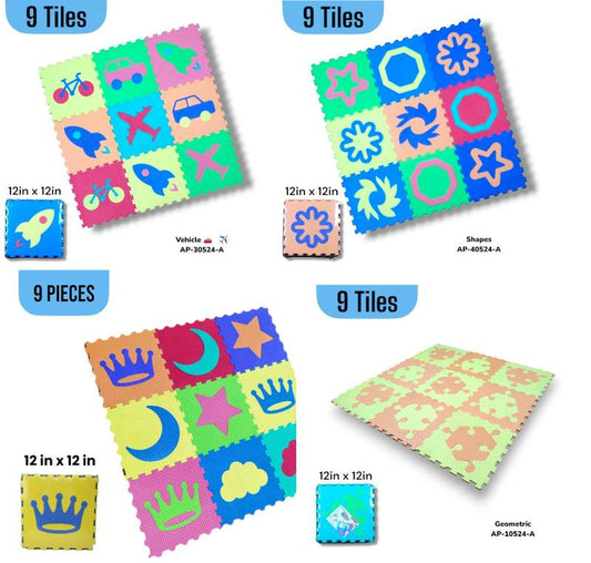 Learning Foam Puzzle Playmat