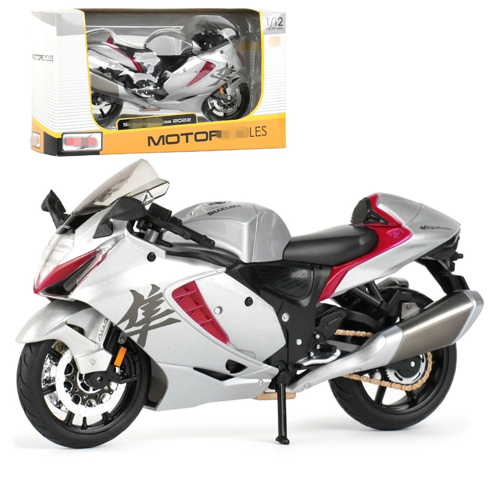 Suzuki Hayabusa Die-Cast Motorcycle Model
