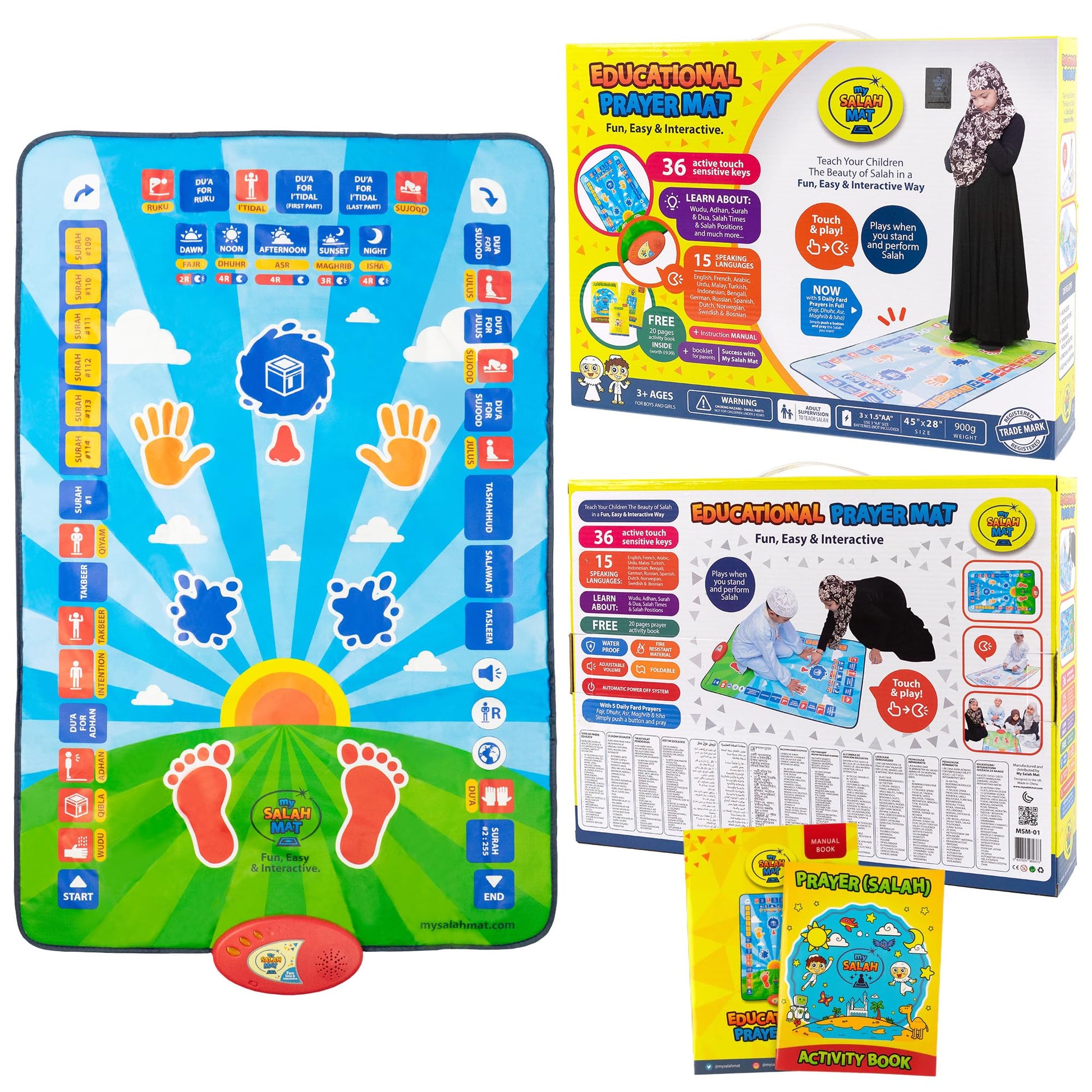 Educational Prayer Mat For Kids