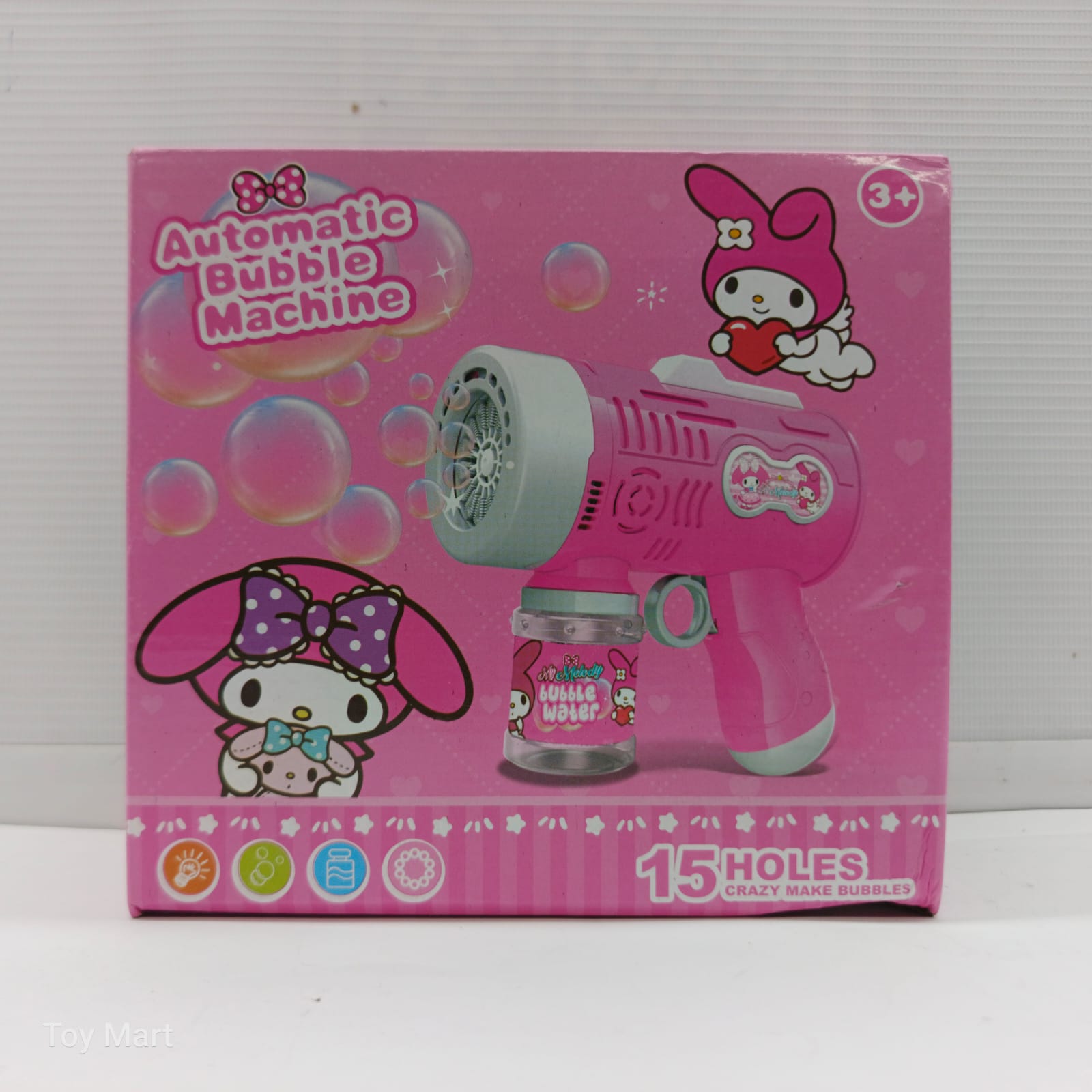Automatic Bubble Machine Gun – 15 Hole