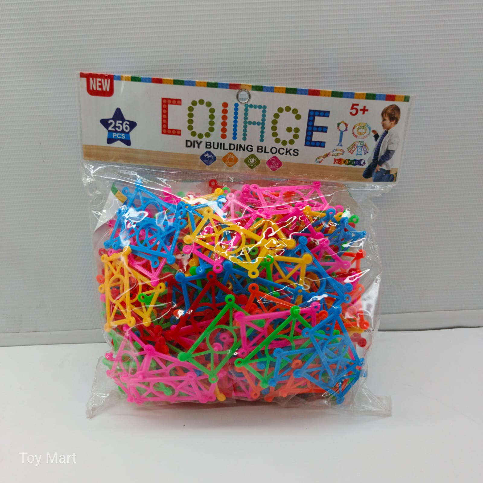 256 Pcs Interlocking Construction Toy