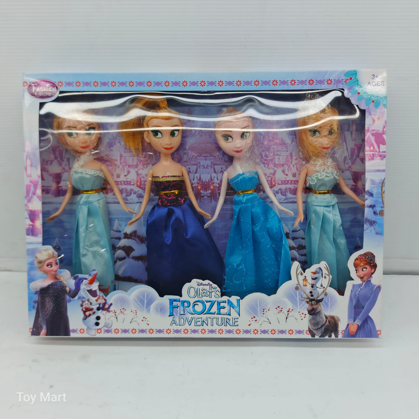 Disney's Olaf's Frozen Adventure Doll Set (4-Pack)