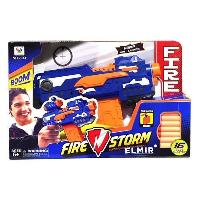 Fire Storm Pump Blaster with Clip System