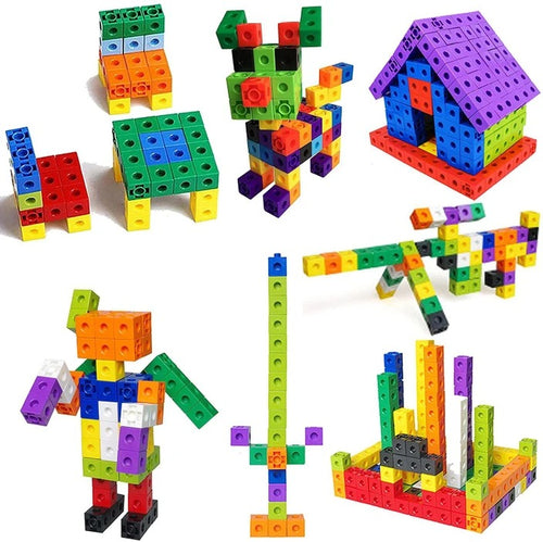 102 Pcs Interlocking Cube Construction Set