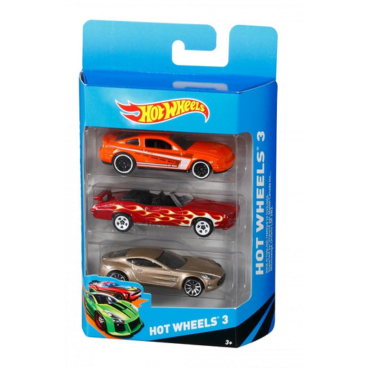 (Free Delivery) Hot Wheels Basic Car 3 Pack