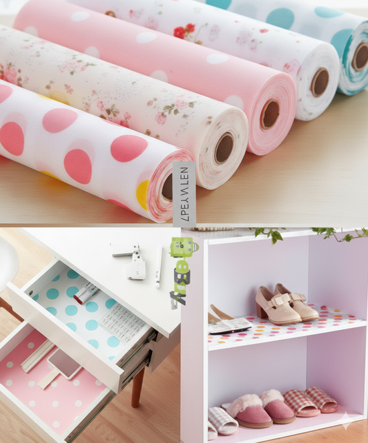 Anti Slip Plastic Cabinet Drawer Shelf Liners Sheets