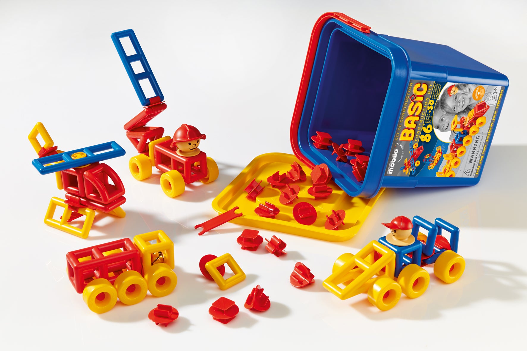 42 Pcs Wheels & Connectors Set