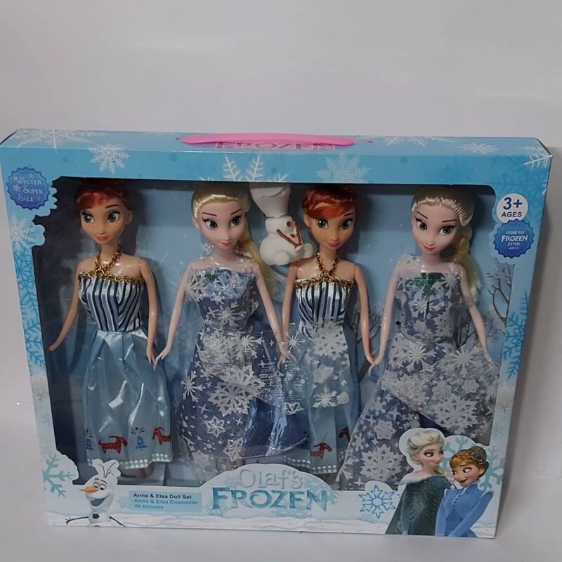 Frozen Adventure Doll Set - Elsa, Anna, and Friends