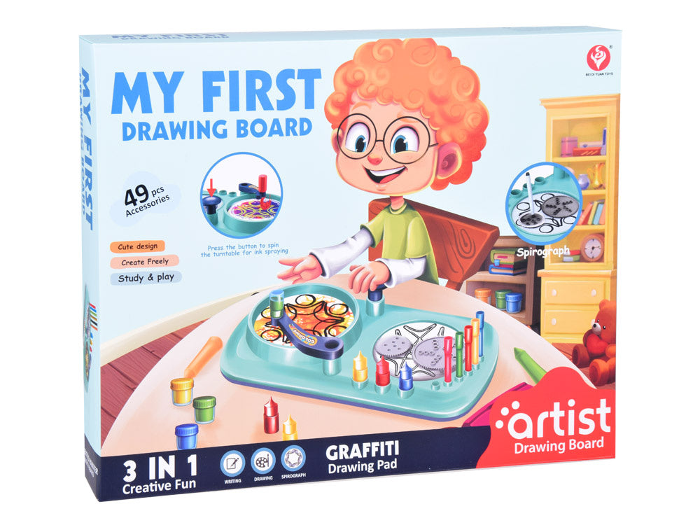 My First Drawing Board 3-in-1 Art Station