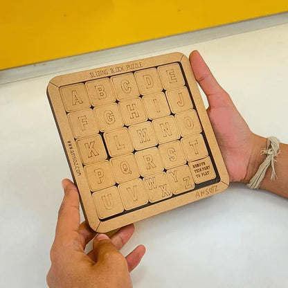 Wooden Number Puzzle Game (1-15)