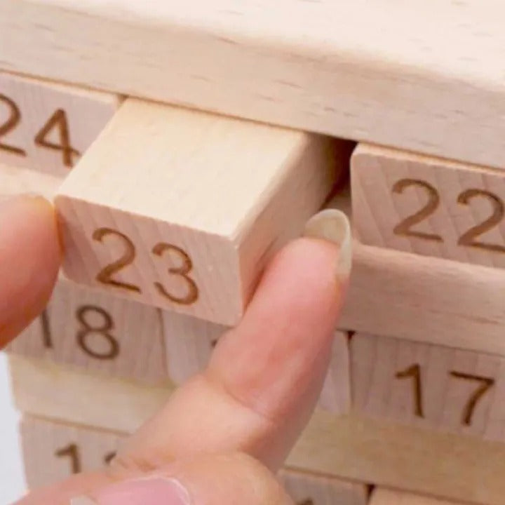 Jenga Wood Blocks Fun Time With Family