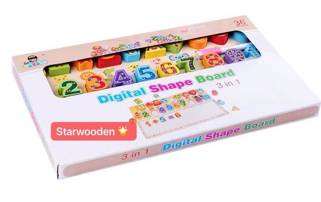 3in1 Digital Shape Pairing Board