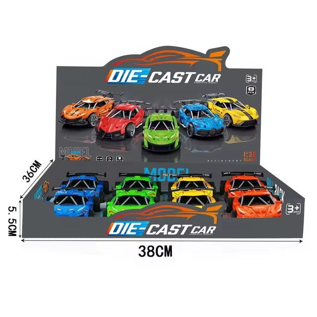 Boys Racing Die-Cast Sports Car With Sounds