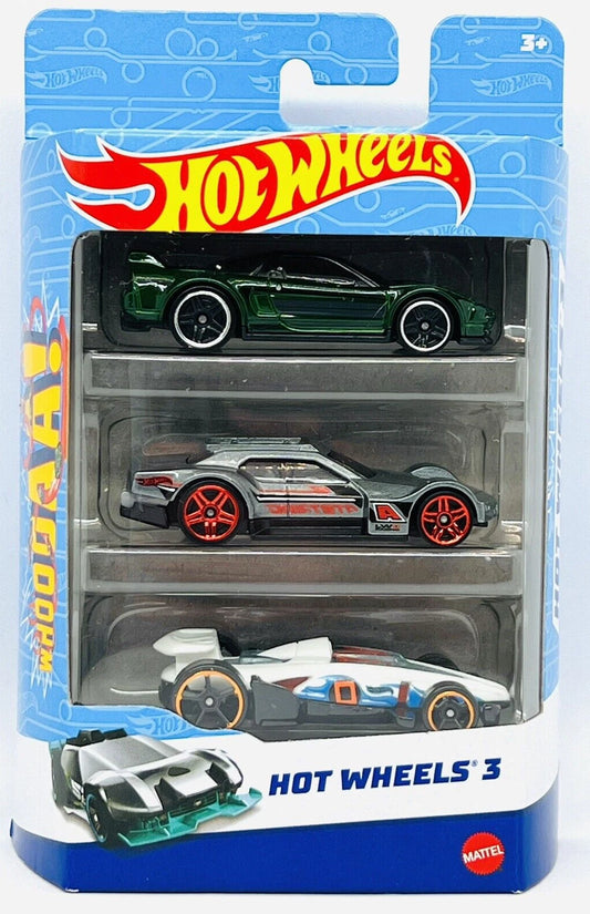 (Free Delivery) Hot Wheels Basic Car 3 Pack
