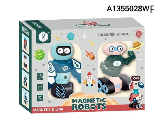Diy Magnetic Robot Blocks Set